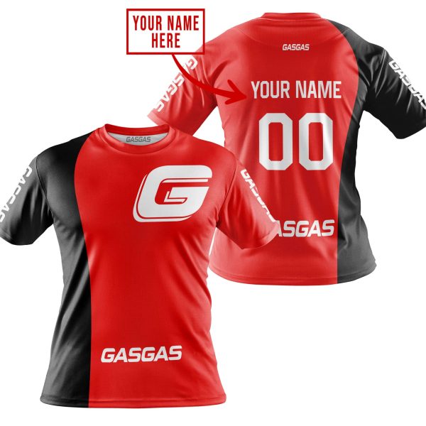 PREMIUM MX - CUSTOM NAME - GAS GAS - RED - Image 4