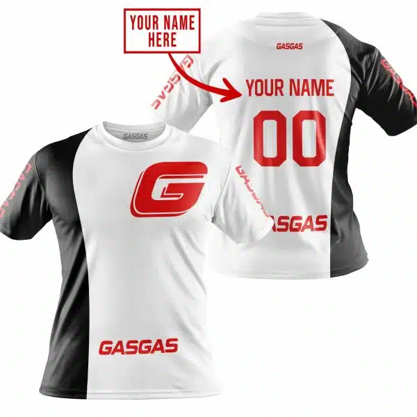 PREMIUM MX - CUSTOM NAME - GAS GAS - WHITE - Image 4