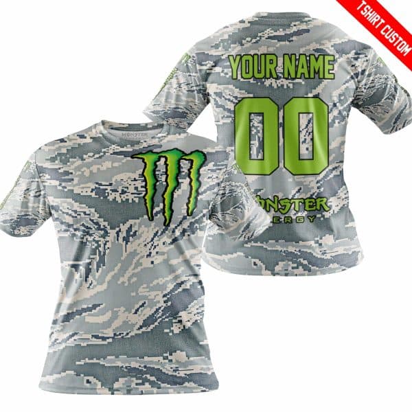 LIMITED EDITION PRODUCTS - US AIR PORCE - MONSTER ENERGY RACING V1 - CUSTOM NAME - Image 4