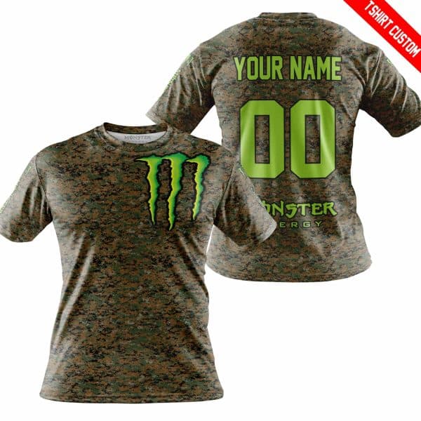 LIMITED EDITION PRODUCTS - US MARINE V1 - MONSTER ENERGY RACING V1 - CUSTOM NAME - Image 4