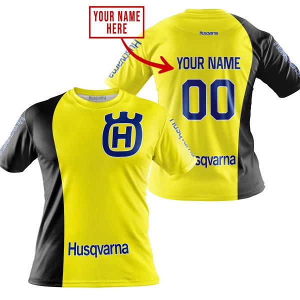 PREMIUM MX - CUSTOM NAME - HUSQVARNA - YELLOW - Image 4