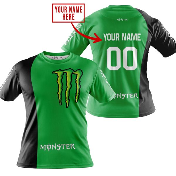 PREMIUM MX - CUSTOM NAME - MONSTER - GREEN - Image 4