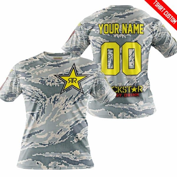 LIMITED EDITION PRODUCTS - US AIR PORCE - ROCKSTAR ENERGY RACING V1 - CUSTOM NAME - Image 4