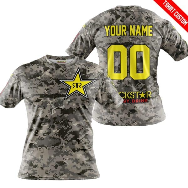 LIMITED EDITION PRODUCTS - US ARMY - ROCKSTAR ENERGY RACING V1 - CUSTOM NAME - Image 4
