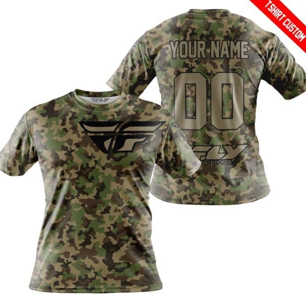 LIMITED EDITION PRODUCTS  - US ARMY V3 - FLY RACING - CUSTOM NAME - Image 4