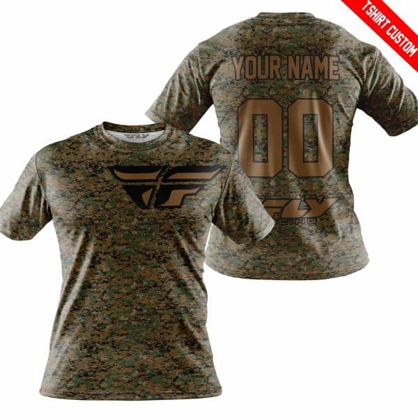 LIMITED EDITION PRODUCTS  - US MARINE V1 - FLY RACING - CUSTOM NAME - Image 4