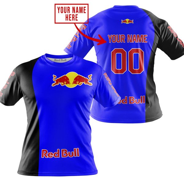 PREMIUM MX - CUSTOM NAME - REDBULL - BLUE - Image 2