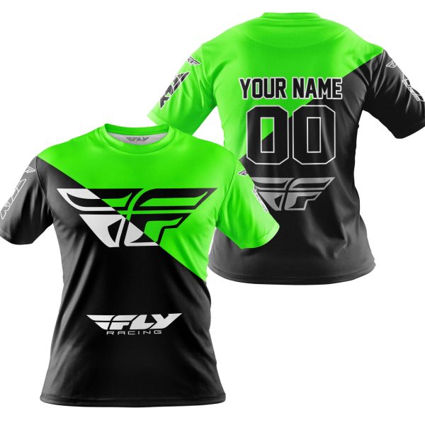 PREMIUM GIFT - CUSTOM NAME - FLY RACING - GREEN - Image 4