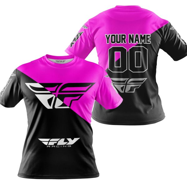 PREMIUM GIFT - CUSTOM NAME - FLY RACING - PINK - Image 4