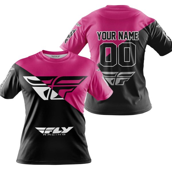 PREMIUM GIFT - CUSTOM NAME - FLY RACING - PINK 1 - Image 4