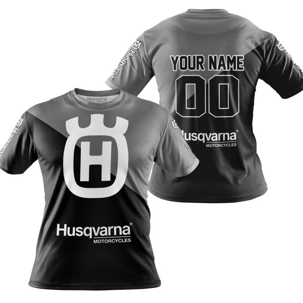 PREMIUM GIFT - CUSTOM NAME - HUSQVARNA - GREY - Image 4