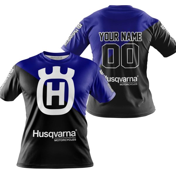 PREMIUM GIFT - CUSTOM NAME - HUSQVARNA - NAVY - Image 4