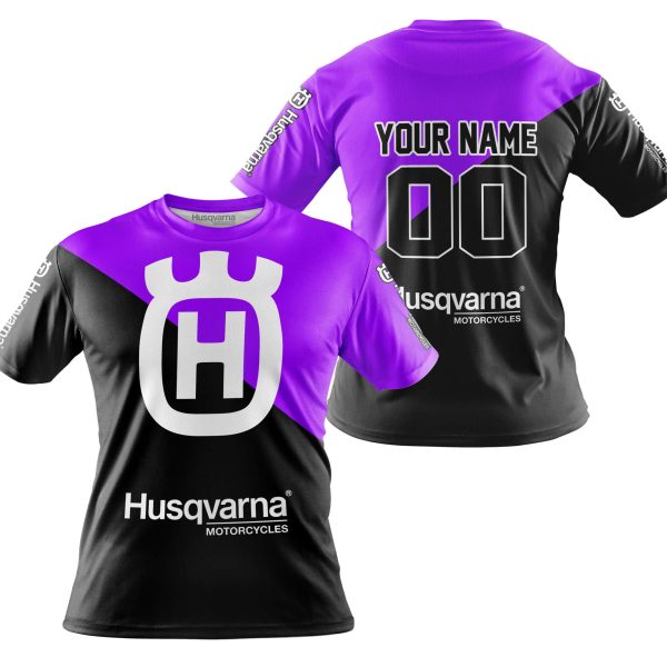 PREMIUM GIFT - CUSTOM NAME - HUSQVARNA - PURPLE - Image 4
