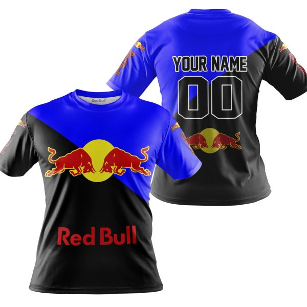 PREMIUM GIFT - CUSTOM NAME - REDBULL - BLUE - Image 4