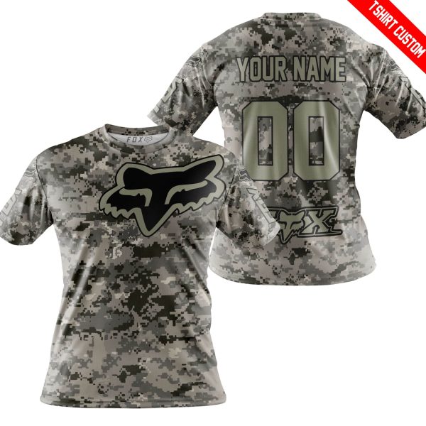 LIMITED EDITION PRODUCTS  - US ARMY - FOX RACING - CUSTOM NAME - Image 4