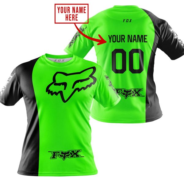 PREMIUM MX - CUSTOM NAME - FOX RACING -GREEN - Image 2