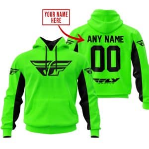 CUSTOM NAME RACING - LIMITED EDITION - FLY RACING- GREEN V2