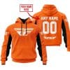 CUSTOM NAME RACING - LIMITED EDITION - FLY RACING- ORANGE V2