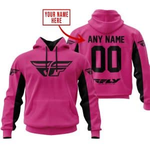CUSTOM NAME RACING - LIMITED EDITION - FLY RACING- PINK 1 V2