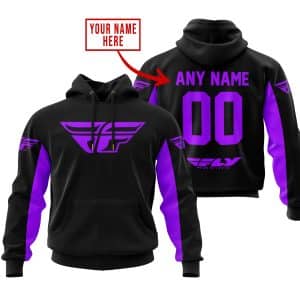CUSTOM NAME RACING - LIMITED EDITION - FLY RACING- PURPLE
