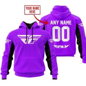 CUSTOM NAME RACING - LIMITED EDITION - FLY RACING- PURPLE V2