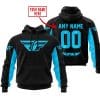 CUSTOM NAME RACING - LIMITED EDITION - FLY RACING- SKY BLUE