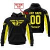CUSTOM NAME RACING - LIMITED EDITION - FLY RACING- YELLOW