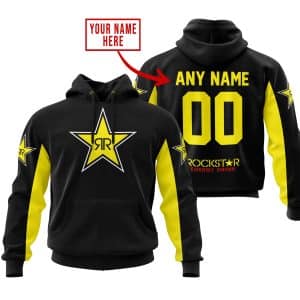 CUSTOM NAME RACING - LIMITED EDITION - ROCKSTAR - YELLOW