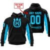 CUSTOM NAME RACING - LIMITED EDITION - HUSQVARNA - SKY BLUE