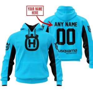 CUSTOM NAME RACING - LIMITED EDITION - HUSQVARNA - SKY BLUE V2
