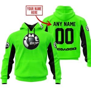CUSTOM NAME RACING - LIMITED EDITION - SEA DOO - GREEN V2