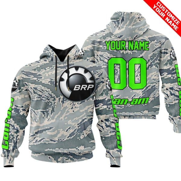 LIMITED EDITION PRODUCTS - US AIR PORCE - CAN AM RACING - CUSTOM NAME - GREEN