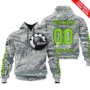 LIMITED EDITION PRODUCTS - US AIR PORCE - CAN AM RACING - CUSTOM NAME - GREEN 1