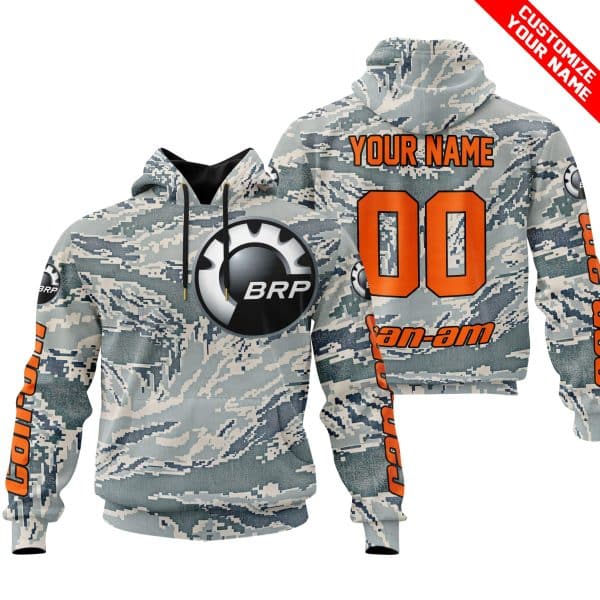 LIMITED EDITION PRODUCTS - US AIR PORCE - CAN AM RACING - CUSTOM NAME - ORANGE