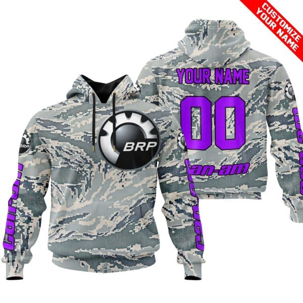 LIMITED EDITION PRODUCTS - US AIR PORCE - CAN AM RACING - CUSTOM NAME - PURPLE