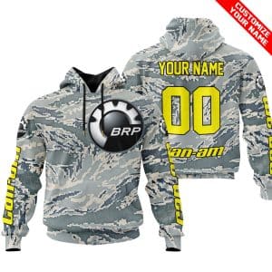 LIMITED EDITION PRODUCTS - US AIR PORCE - CAN AM RACING - CUSTOM NAME - YELLOW