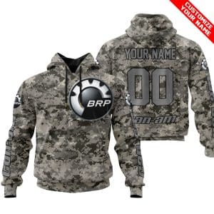 LIMITED EDITION PRODUCTS  - US ARMY - CAN AM RACING - CUSTOM NAME - GREY