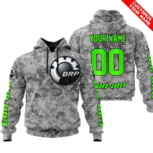 LIMITED EDITION PRODUCTS - US ARMY V1 - CAN AM RACING - CUSTOM NAME - GREEN