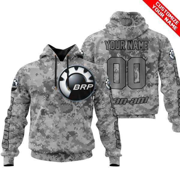 LIMITED EDITION PRODUCTS - US ARMY V1 - CAN AM RACING - CUSTOM NAME - GREY