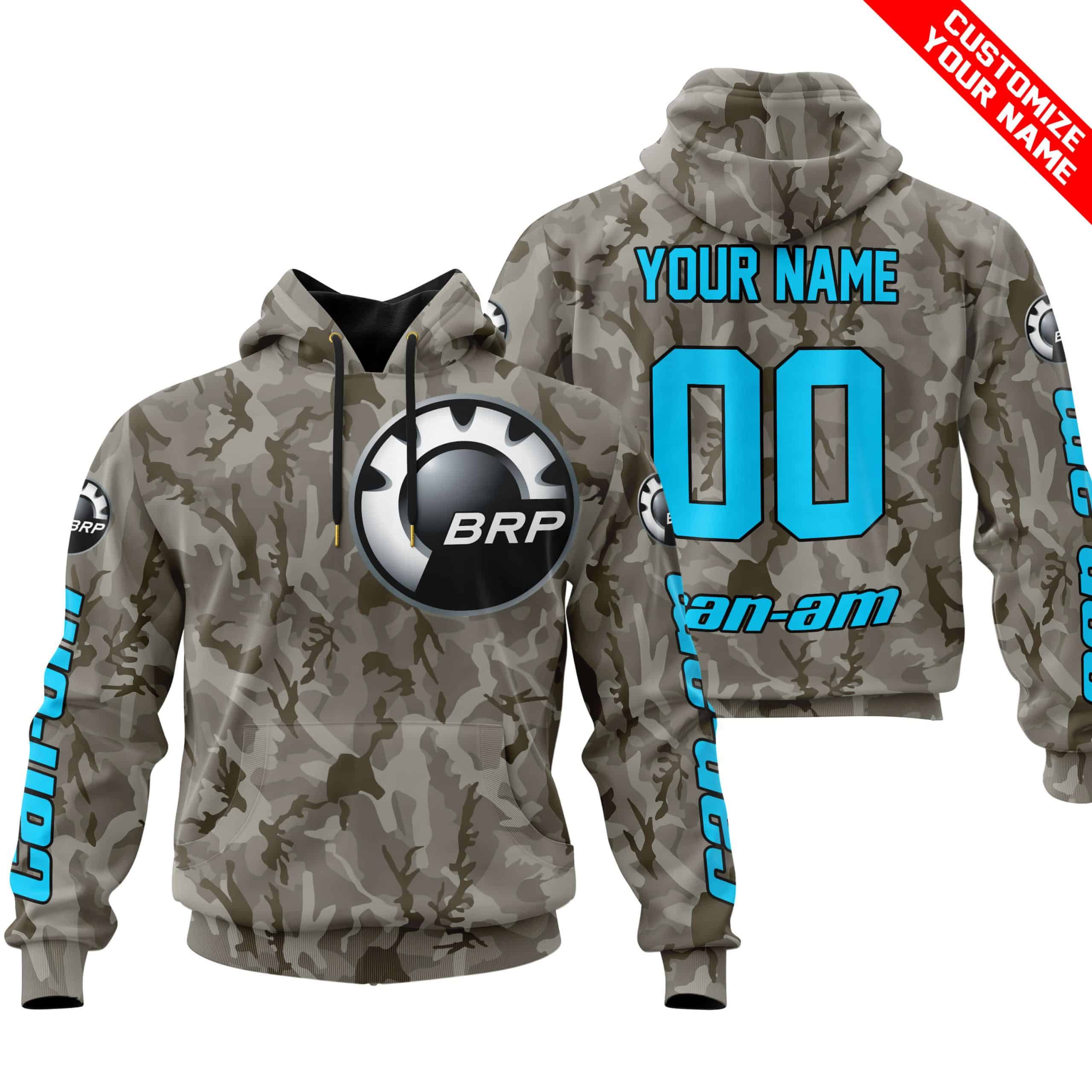 LIMITED EDITION PRODUCTS - US ARMY V2 - CAN AM RACING - CUSTOM NAME - SKY BLUE