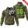 LIMITED EDITION PRODUCTS - US ARMY V3 - CAN AM RACING - CUSTOM NAME - GREEN 1
