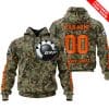 LIMITED EDITION PRODUCTS - US ARMY V3 - CAN AM RACING - CUSTOM NAME - ORANGE