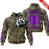 LIMITED EDITION PRODUCTS - US ARMY V3 - CAN AM RACING - CUSTOM NAME - PURPLE