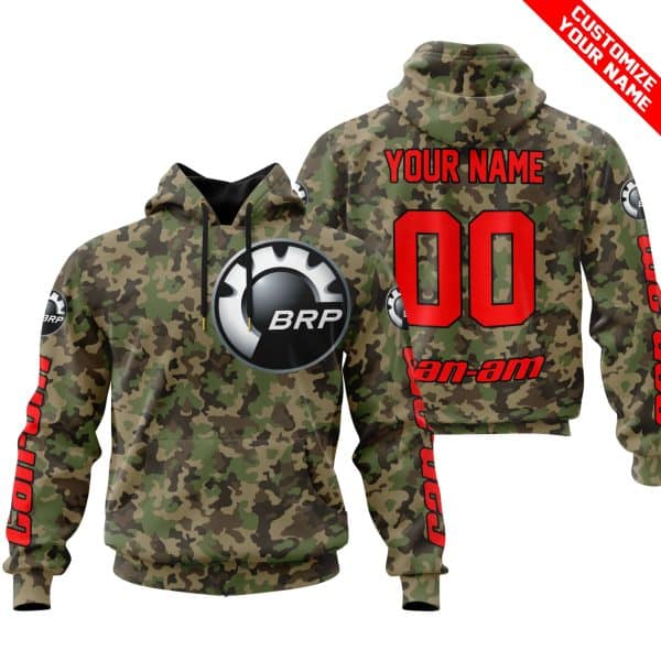 LIMITED EDITION PRODUCTS - US ARMY V3 - CAN AM RACING - CUSTOM NAME - RED