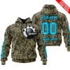 LIMITED EDITION PRODUCTS - US ARMY V3 - CAN AM RACING - CUSTOM NAME - SKY BLUE