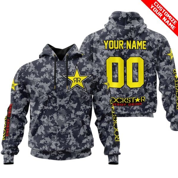 LIMITED EDITION PRODUCTS - US NAVY - ROCKSTAR ENERGY RACING V1 - CUSTOM NAME
