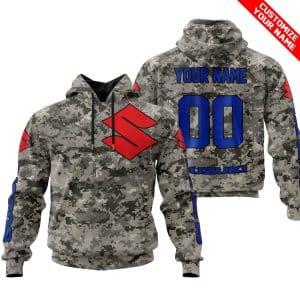 LIMITED EDITION PRODUCTS - US ARMY - SUZUKI RACING V1 - CUSTOM NAME