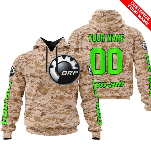LIMITED EDITION PRODUCTS - US MARINE - CAN AM RACING - CUSTOM NAME - GREEN