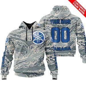 LIMITED EDITION PRODUCTS - US AIR PORCE - YAMAHA BLUE RACING V1 - CUSTOM NAME