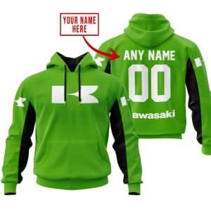 CUSTOM NAME RACING - LIMITED EDITION - KAWASAKI - GREEN V2